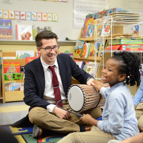 Joel Michalchuk works as a music educator
