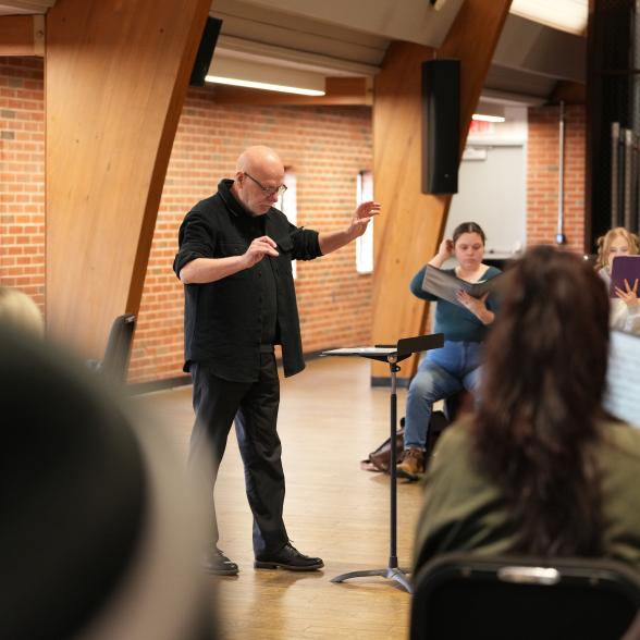 Donald Nally teaching