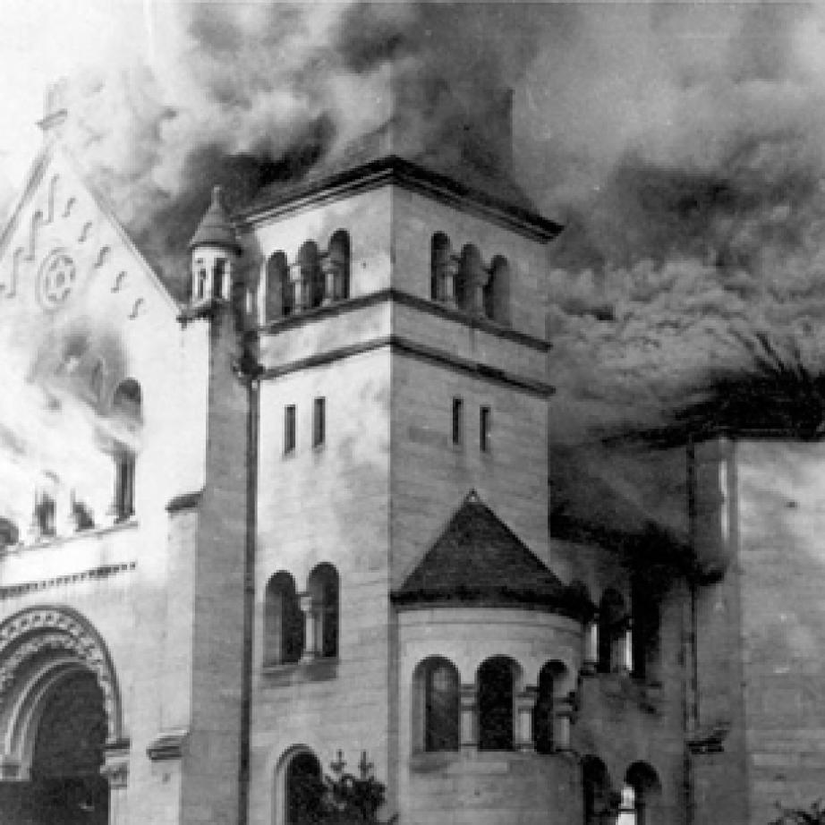 Rider connects with Germany for Kristallnacht ceremony | Rider University