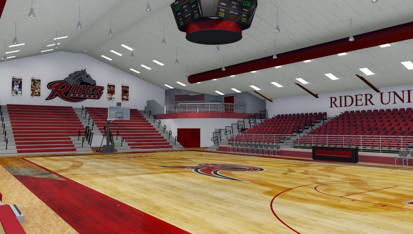 Alumni gym rendering