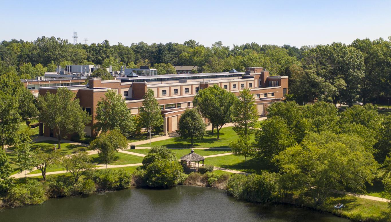 Rider campus lake