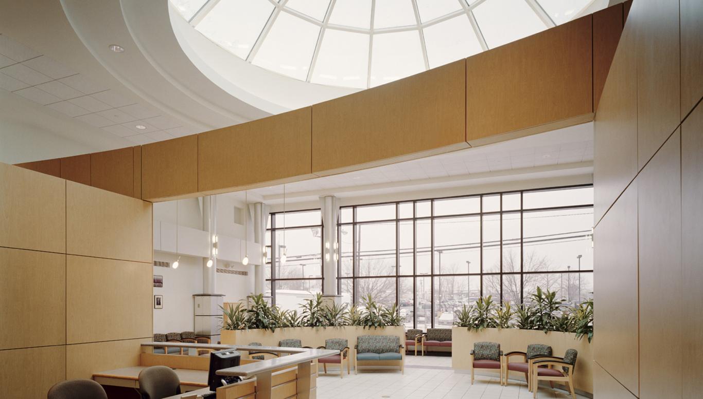 Capital Health hospital lobby