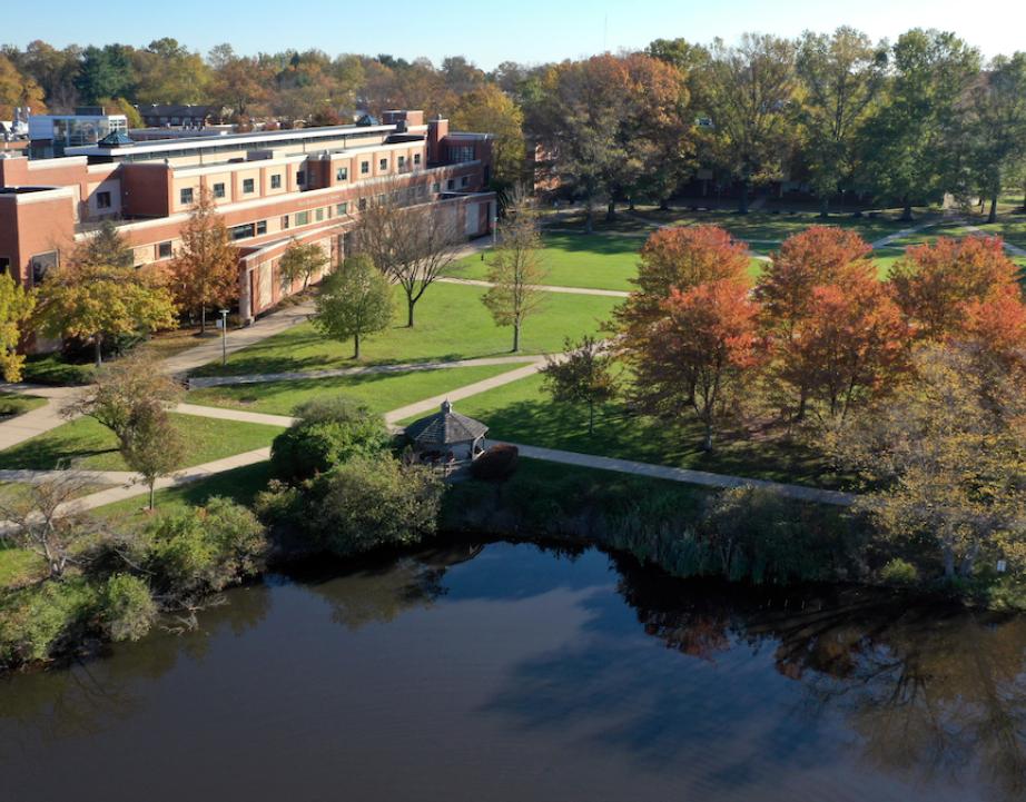 campus in the fall