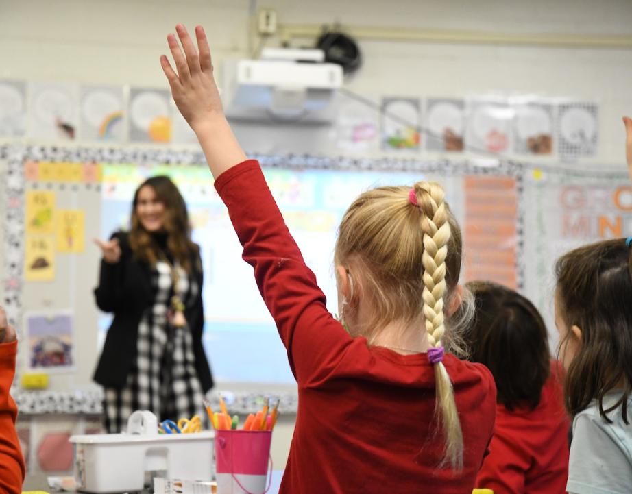 Rider alumna Shannon Renshaw teaches elementary education in Bear Tavern School
