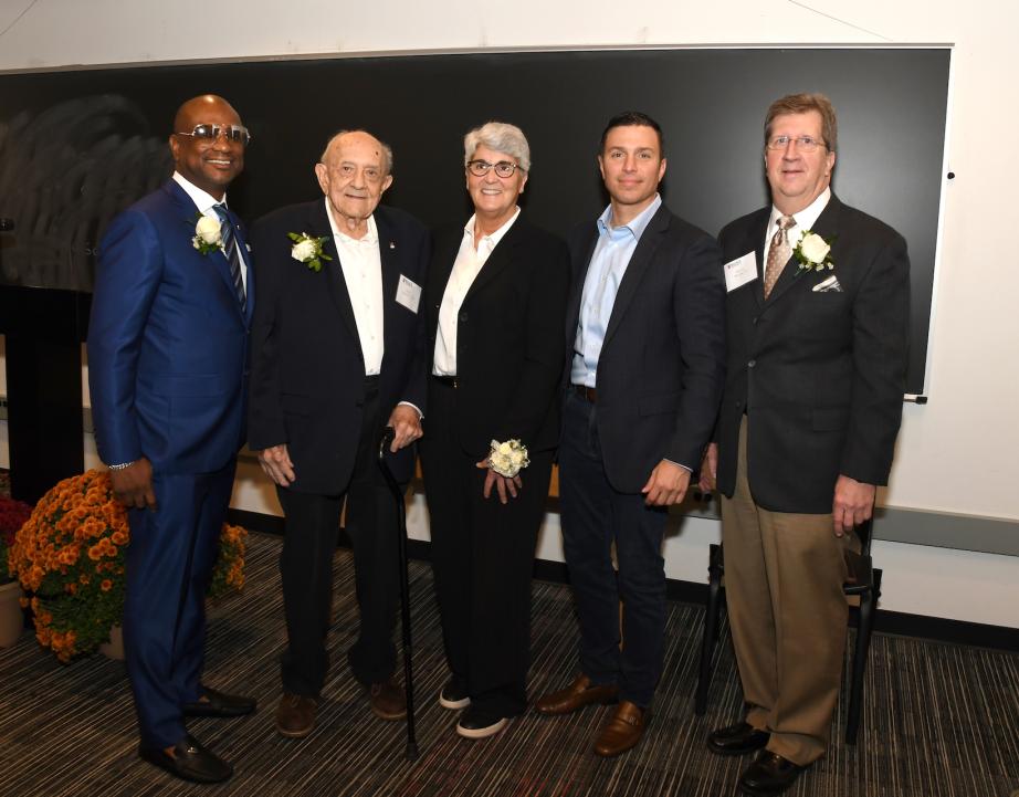 Alumni Award winners at Homecoming