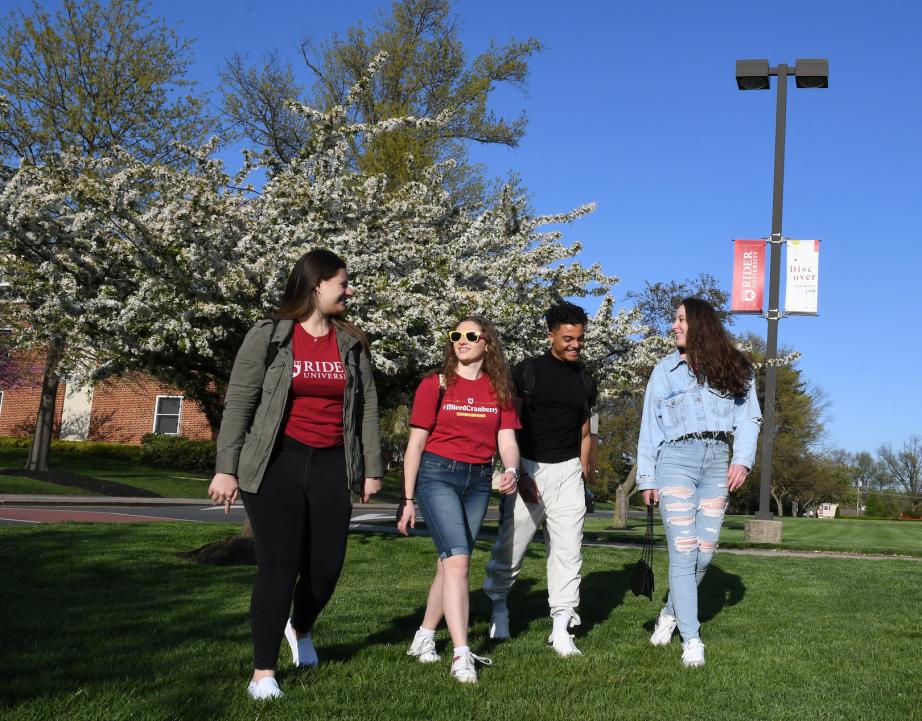 Rider campus in summer