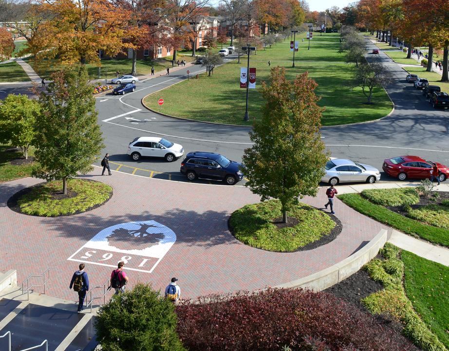 Rider University campus scene