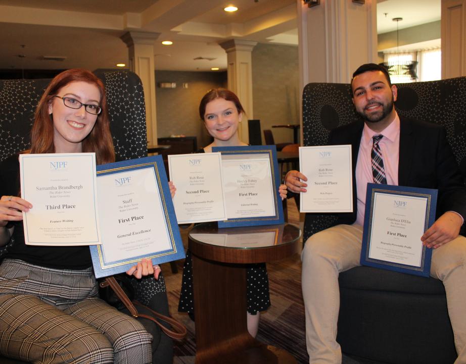 Student newspaper ranked No. 1 in NJ 