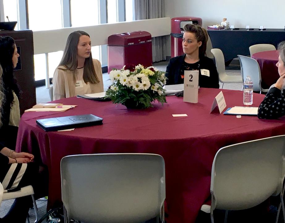 Interview prep event puts Rider students in front of real em