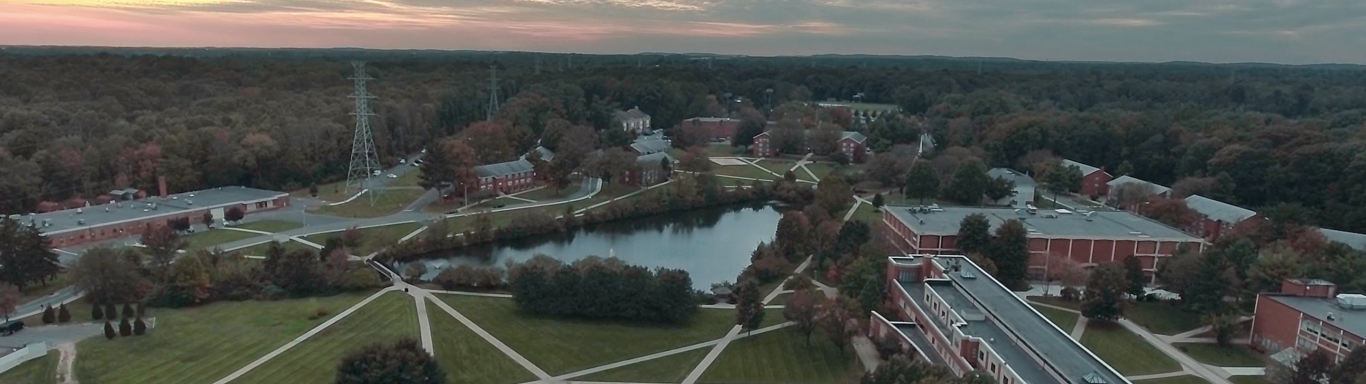 Aerial picture of Rider Campus