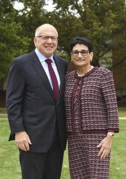 Joan Mazzotti and her husband Michael Kelly