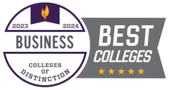 Colleges of Distinction - Business 2023-2024
