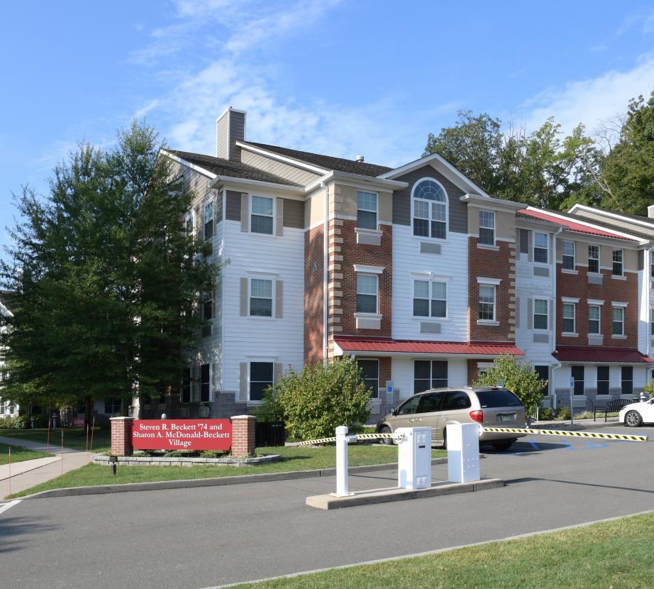 Student housing in Beckett Villege