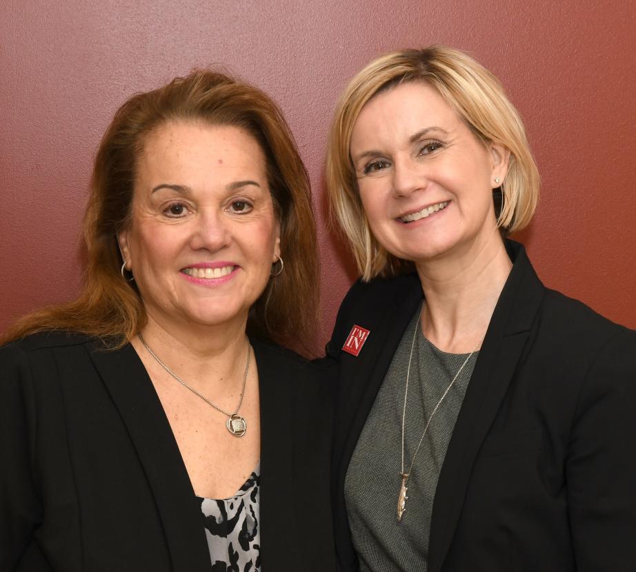 Gail Bierenbaum and Pam Mingle 