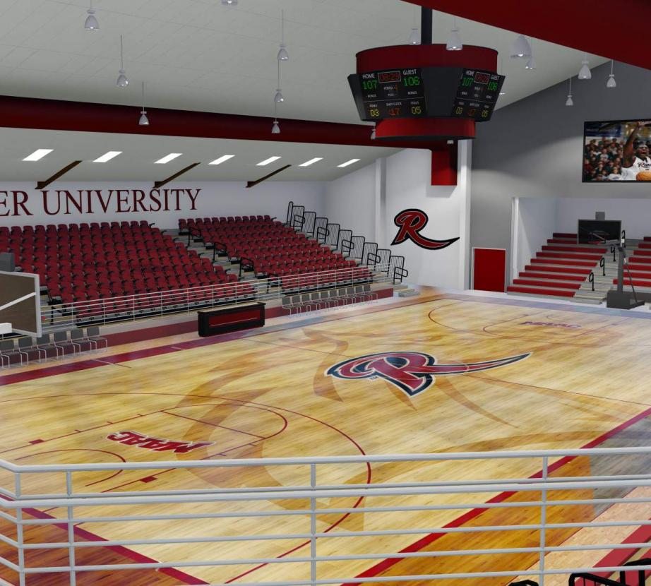 Alumni gym rendering