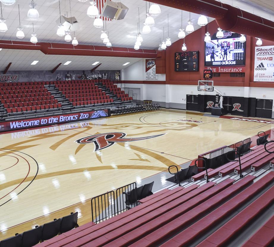 Alumni gym center court