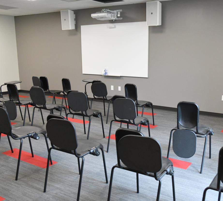 A Fine Arts classroom 