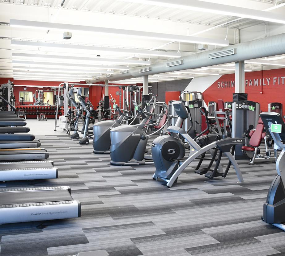 Rider fitness center in tiptop shape following renovations Rider