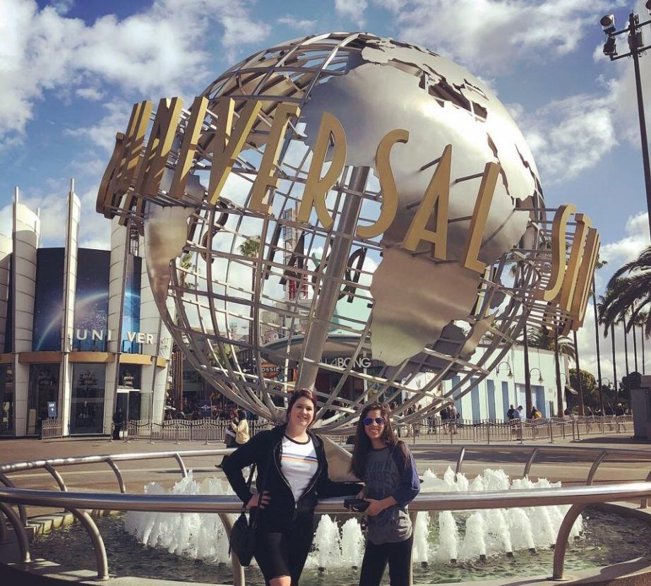 Rider Film & Television Students Semester in LA visit Universal Studios