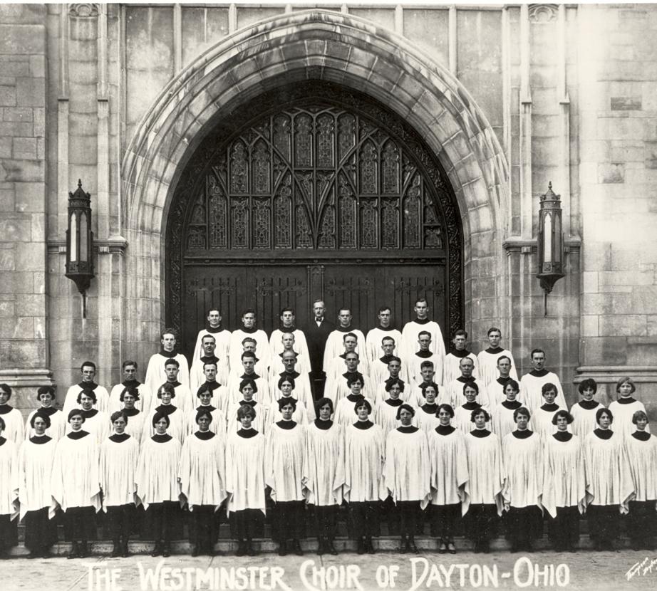 Historic photo fo Westminster Choir College in Dayton, Ohio