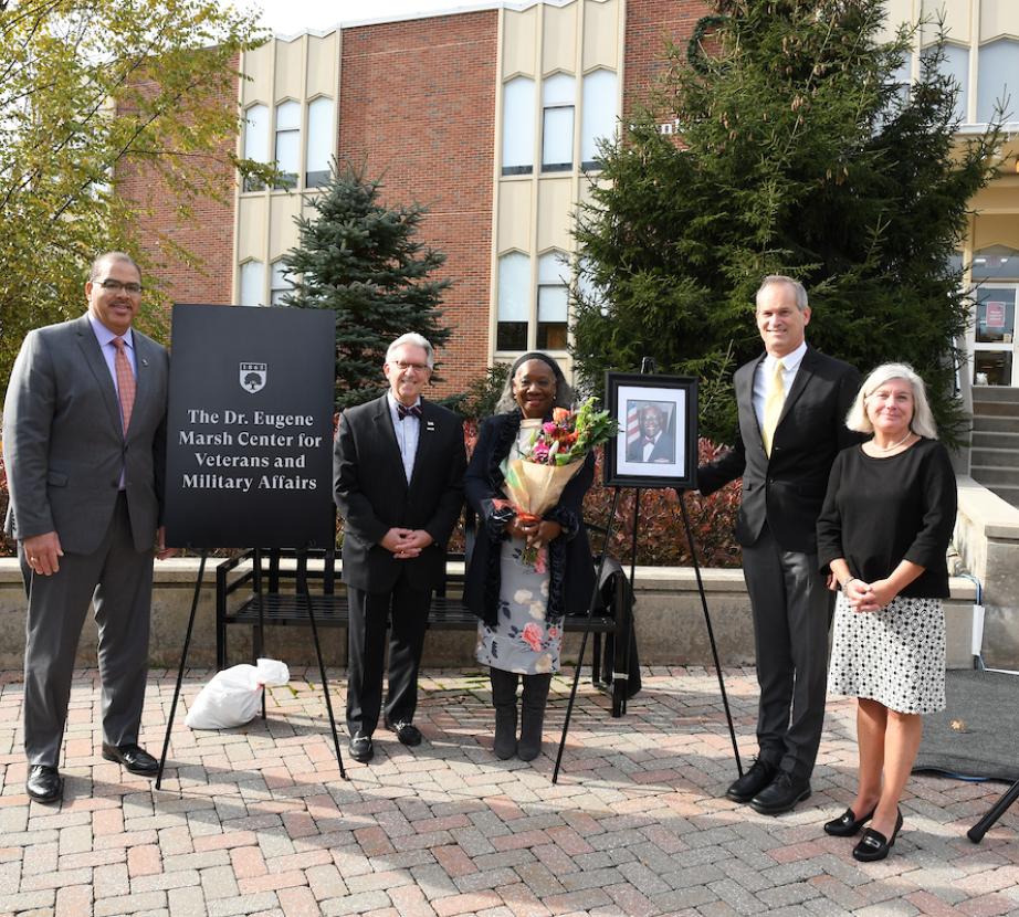 Eugene Marsh dedication