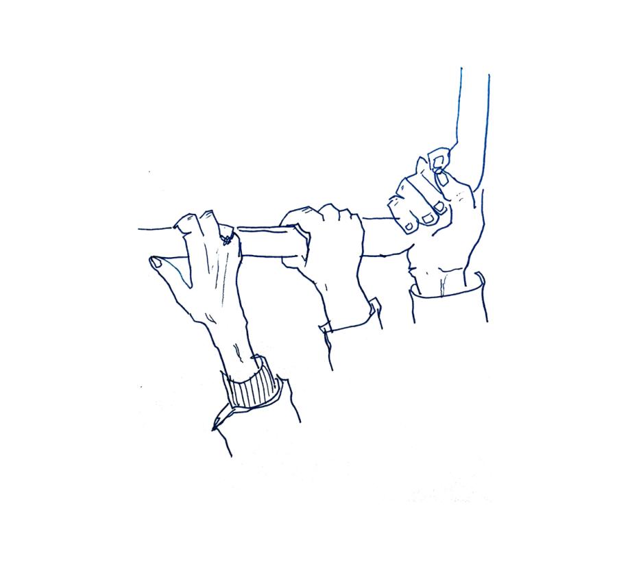 Drawn on the Way drawing