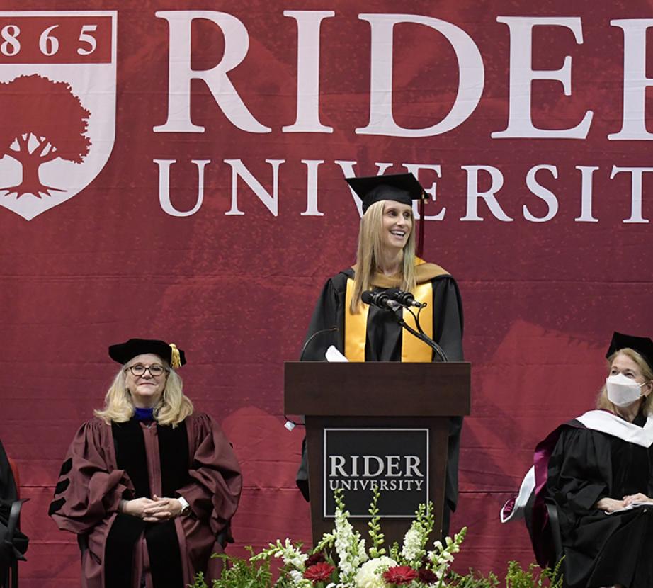 Rider University graduate