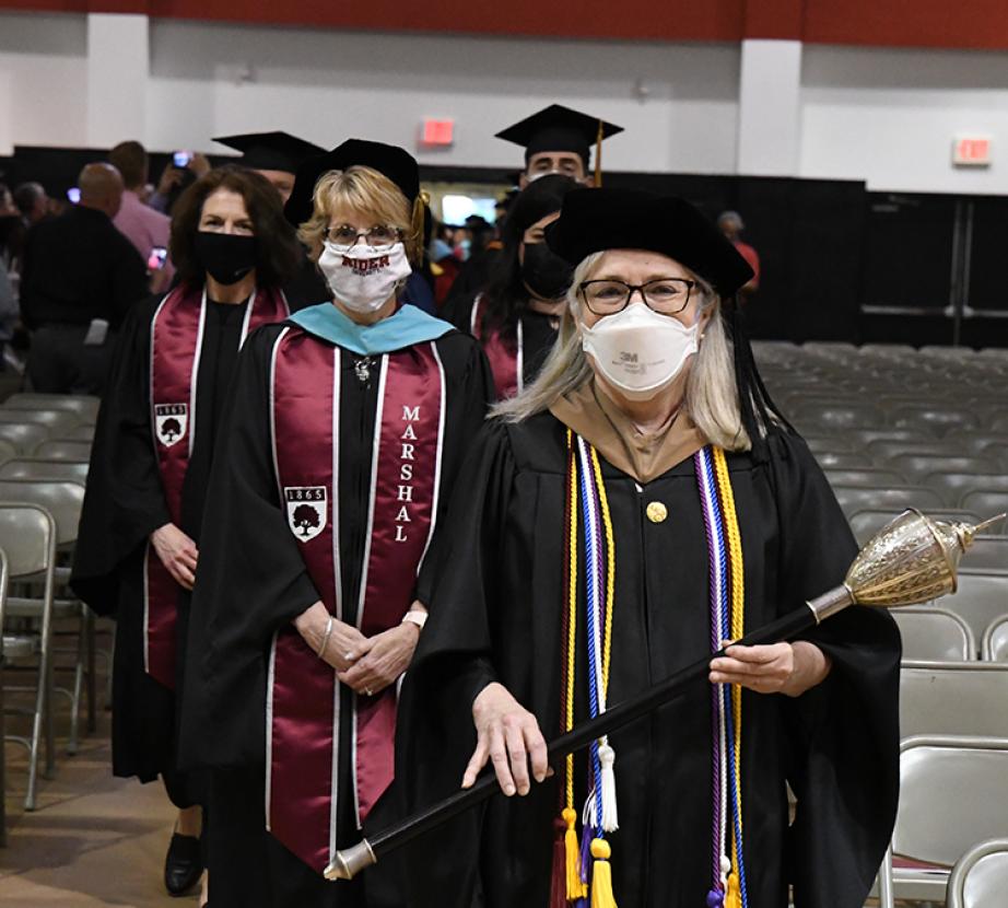 Graduate students honored during Class of 2022 Commencement ceremony