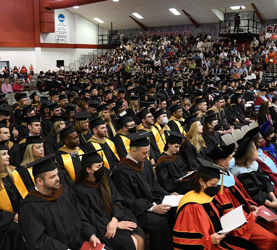 Rider University graduate ceremony