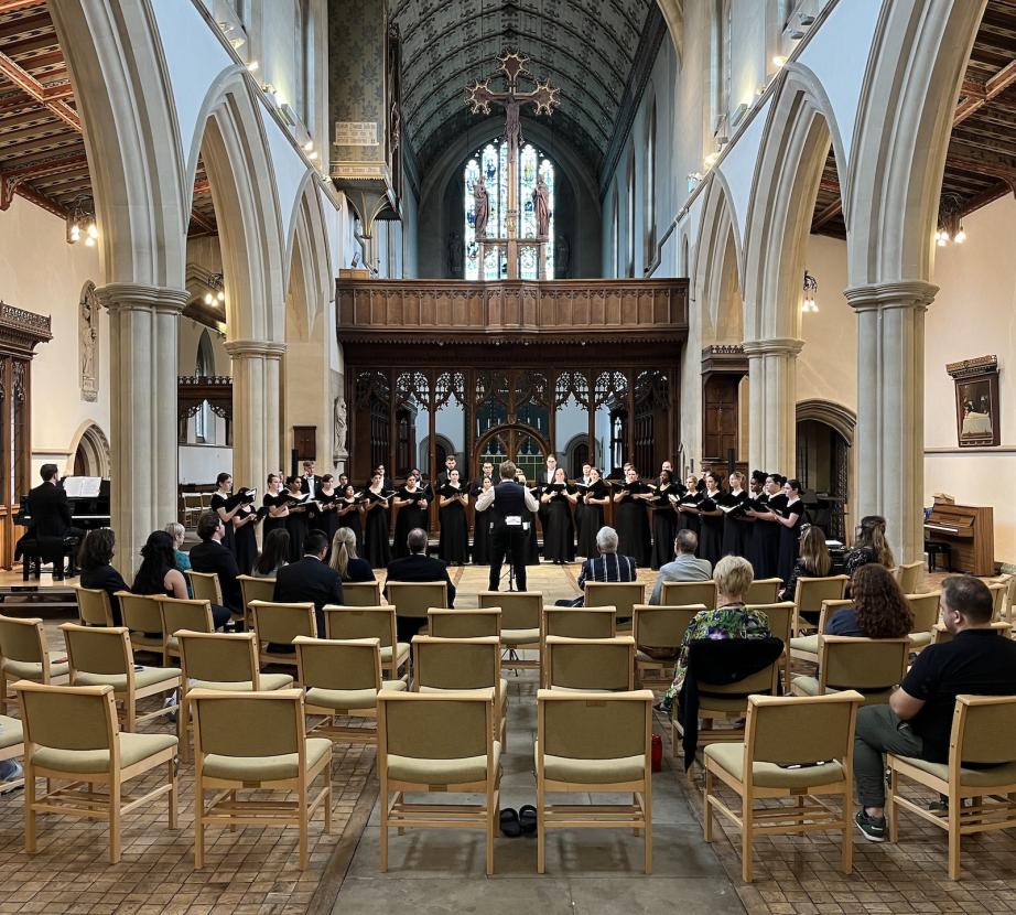 Choral Institute students perform