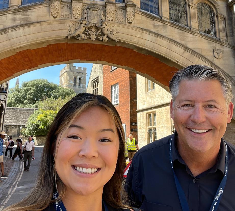Rider students at Oxford