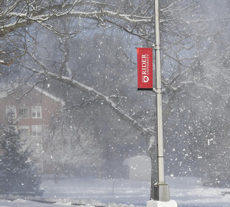 Snowy campus