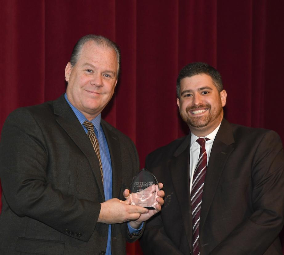 Rider honors outstanding contributions of faculty and staff Rider
