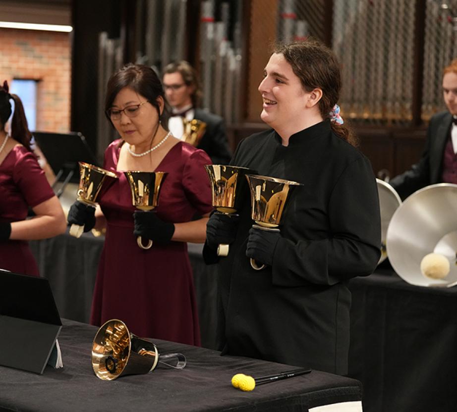 Westminster Concert Bell Choir perform