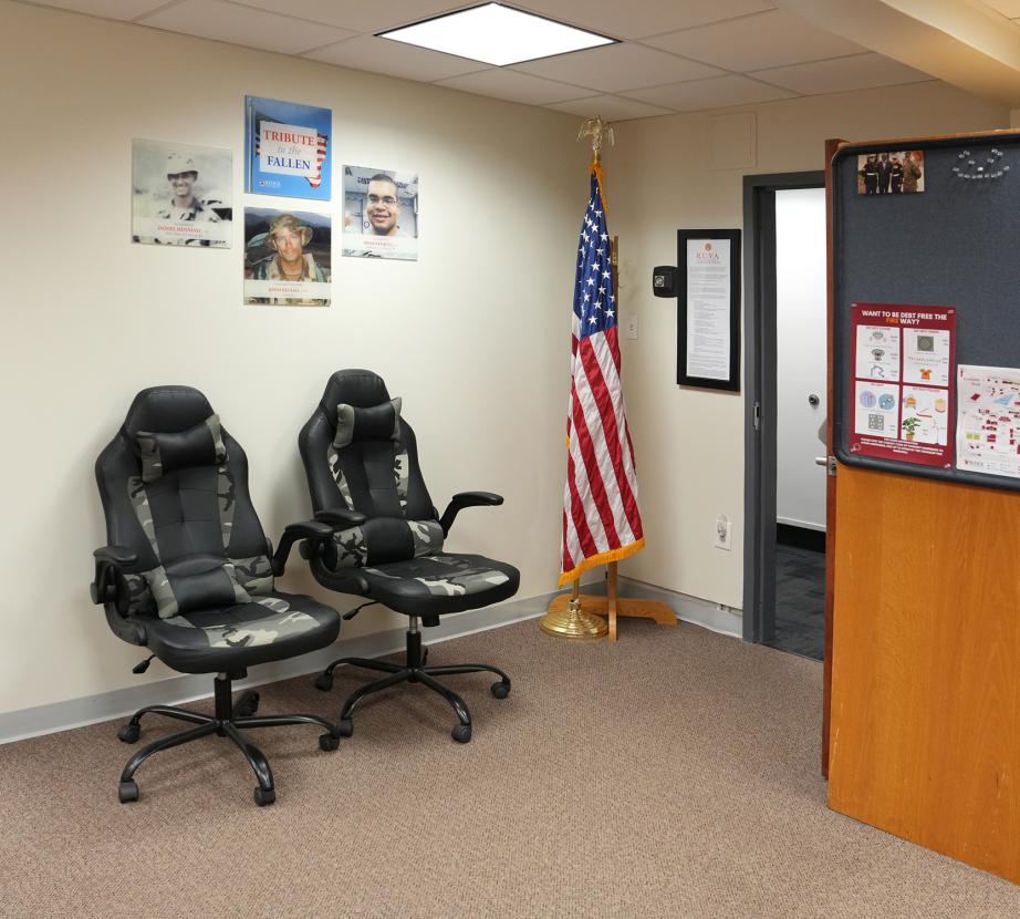 Veterans affairs lounge