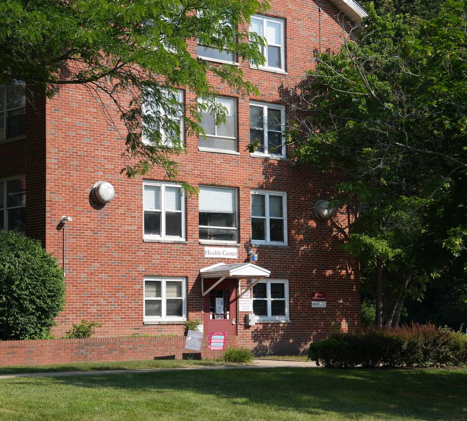 Exterior of Health Center