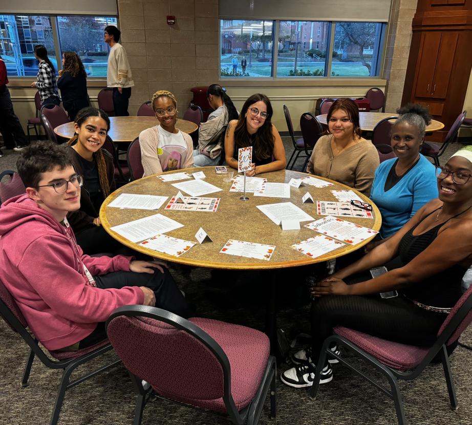 Rider students at The First-Year Forum on Prejudice Reduction