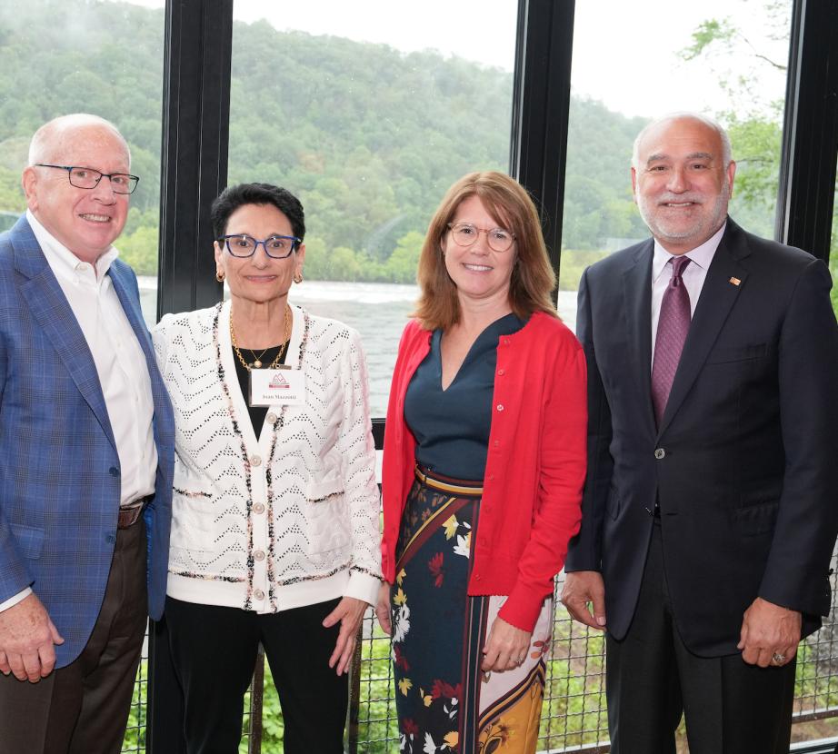 President-elect Loyack and Joan with their significant others