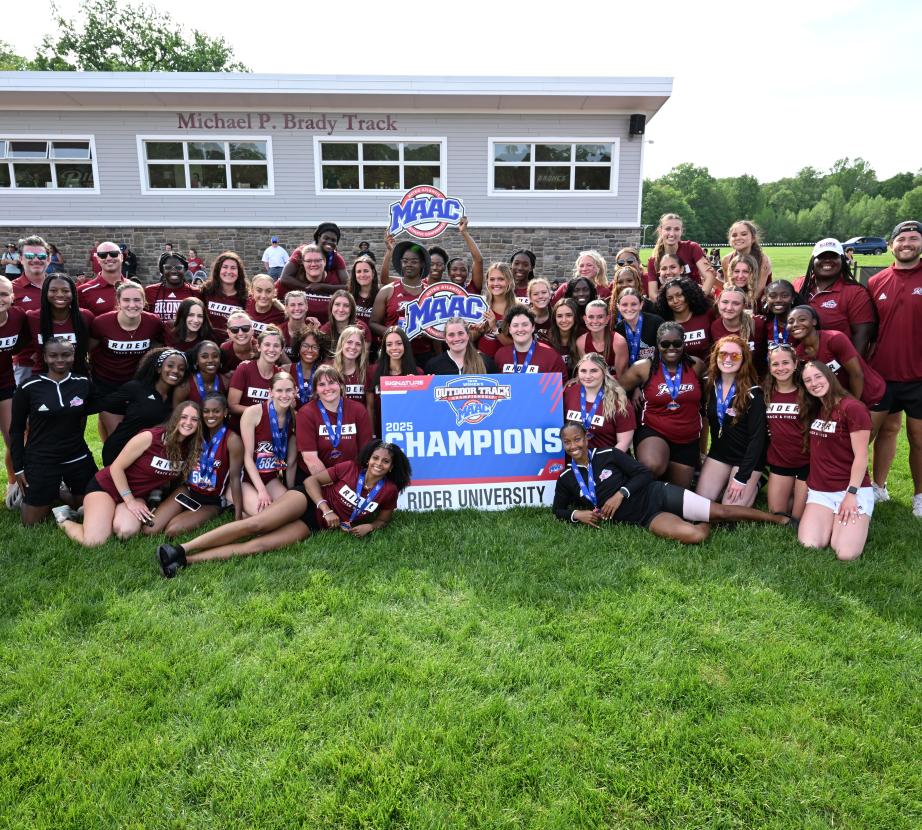 2025 women's outdoor track and field MAAC championship team