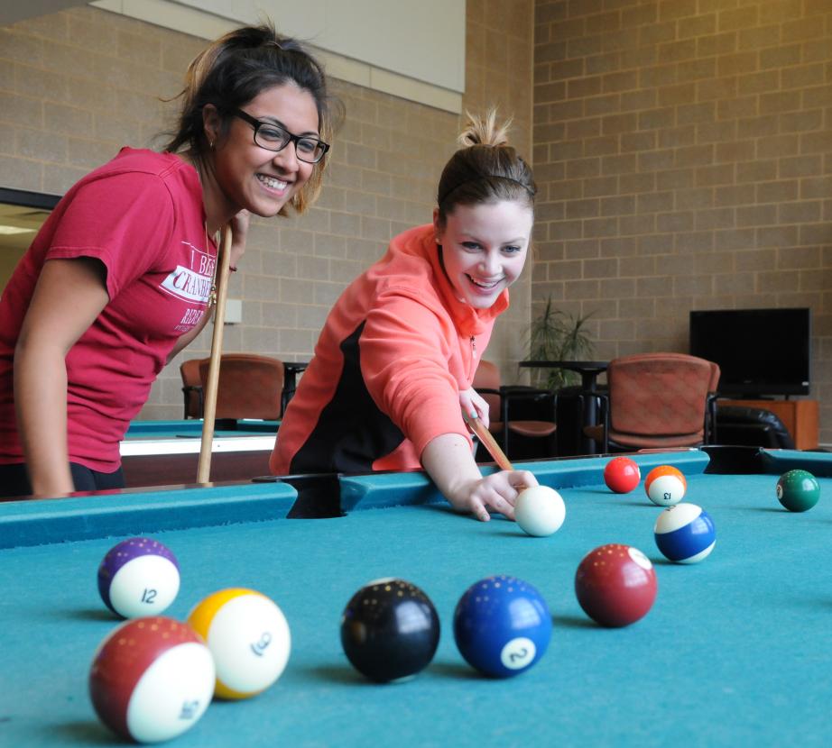 Rider Athletic Facilities - Pool Table