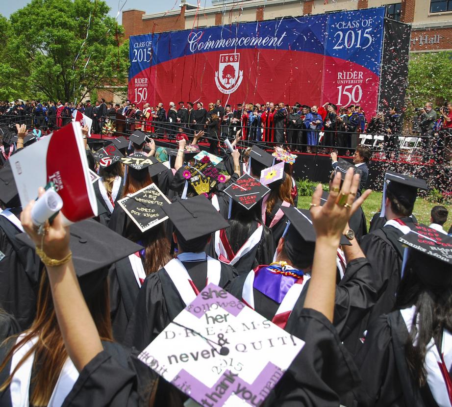 Rider holds 150th Commencement ceremony Rider University