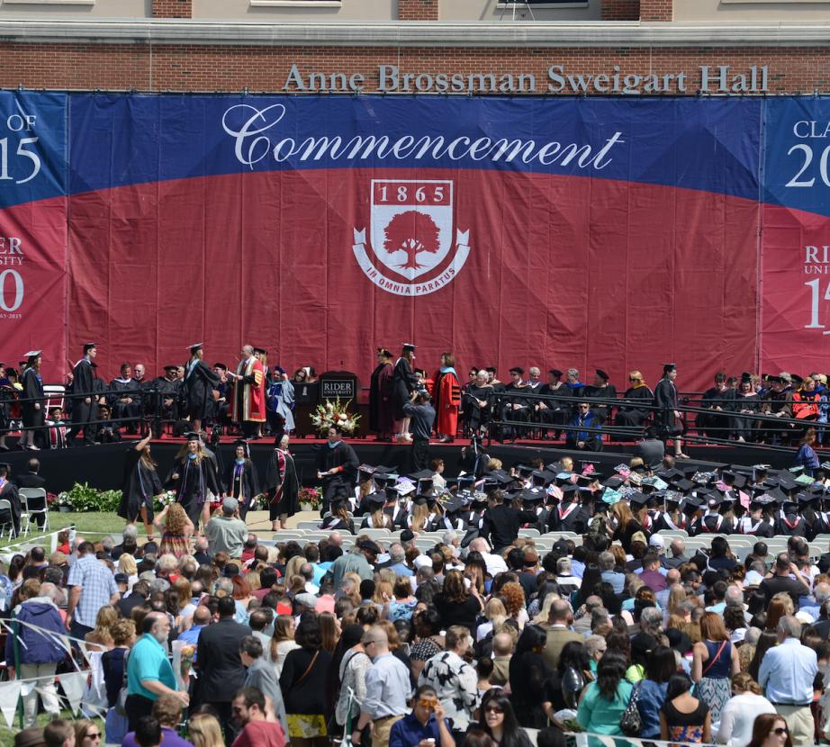Rider holds 150th Commencement ceremony Rider University
