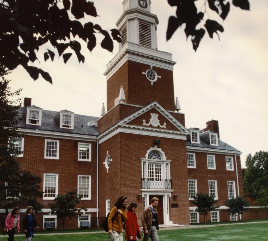 Brick building