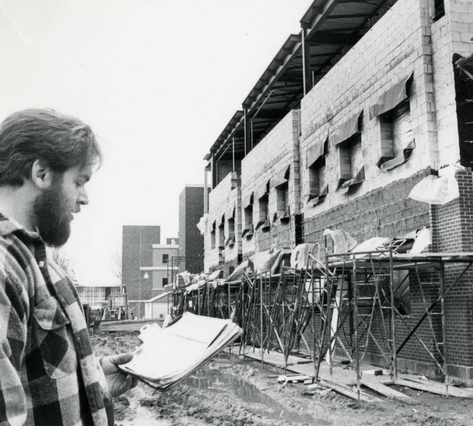 Checking the punchlist during construction