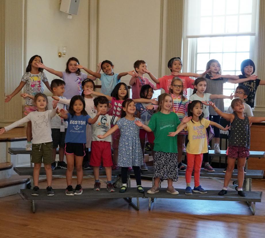 Students posing together