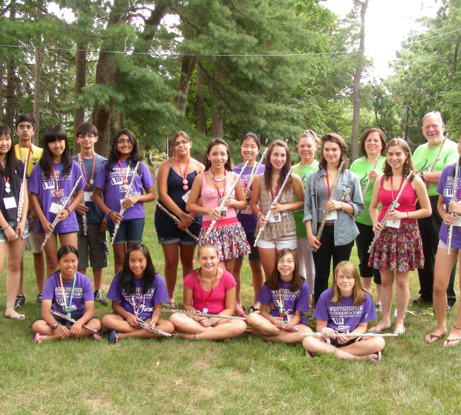 Students in a Group Outside