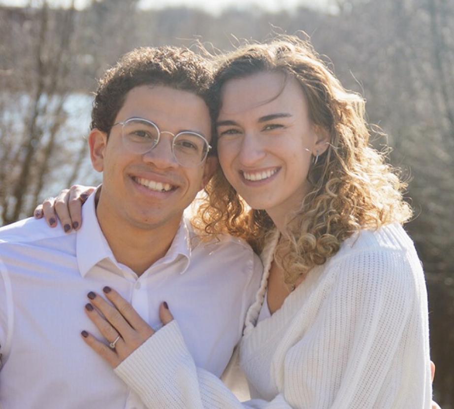 Johnathan Jackson '17 and Tori Brewer '18, '19