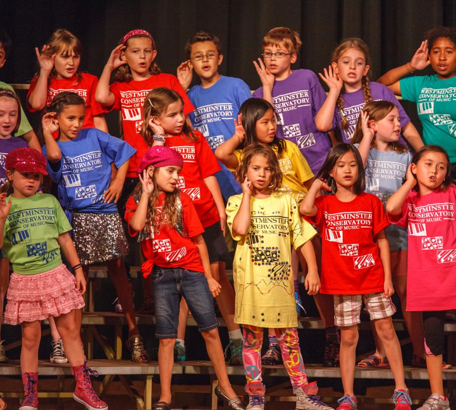 Sing Your Heart Out Students Standing as a Group