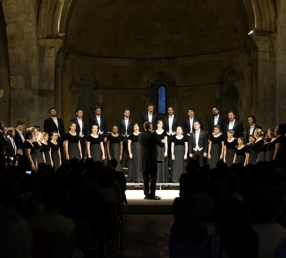 Westminster Choir performing in Segovia