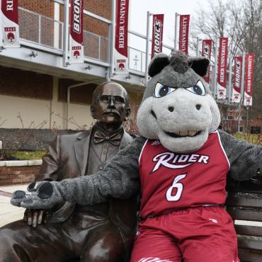 Andrew J. Rider and A.J. the Bronc